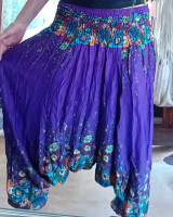 Turecké kalhoty modré